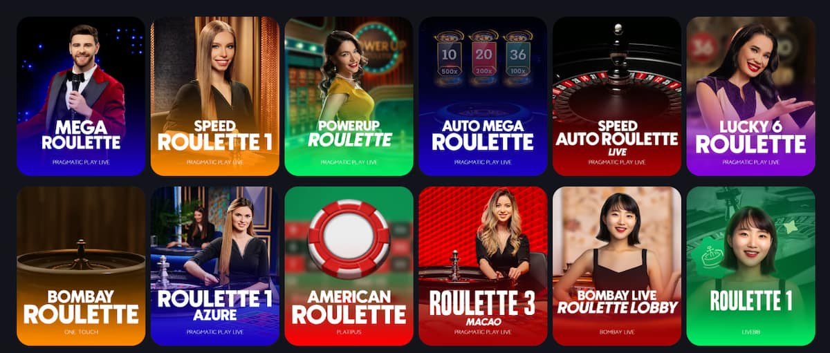 Beliebte Live Casino Anbieter