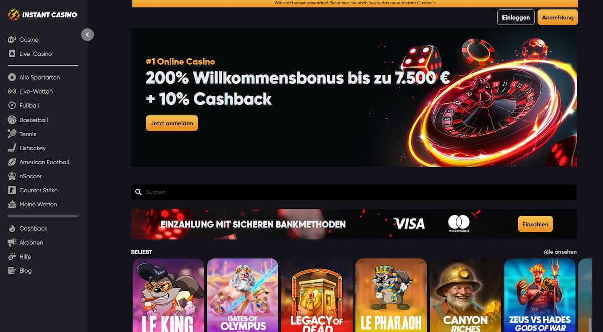 Instant Casino
